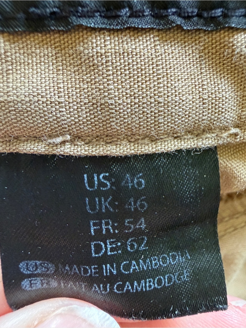 5.11 Tactical Men's Cargo Pants - Tan - Picture 4 of 4